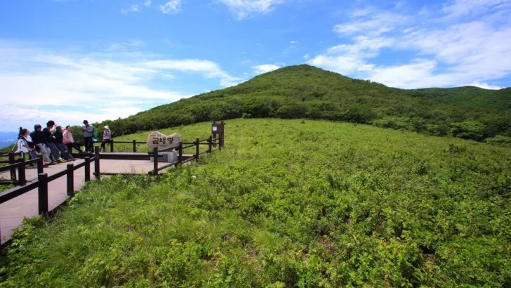 곰배령-정상부와-정상석