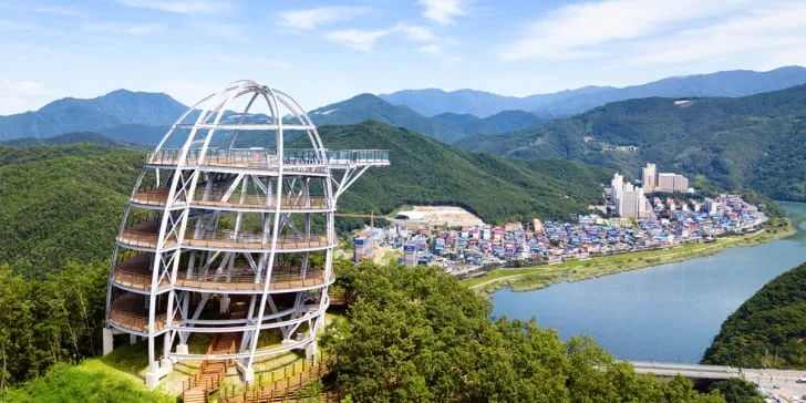 만천하-스카이워크-전경