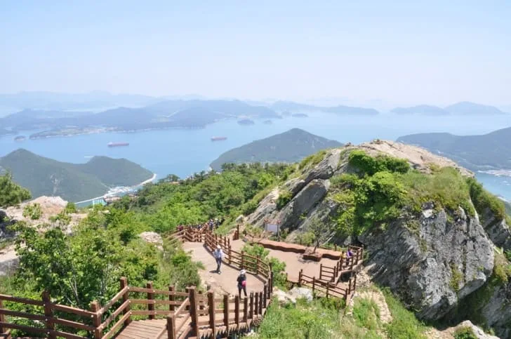 미륵산-정상에서-본-다도해-풍경