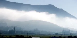 안개낀-방장산의-모습