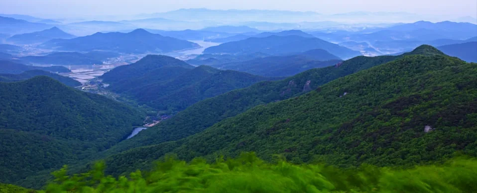 불갑산과-일대-산들의-풍경