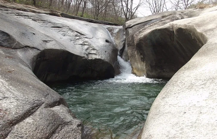 하트모양-용추계곡